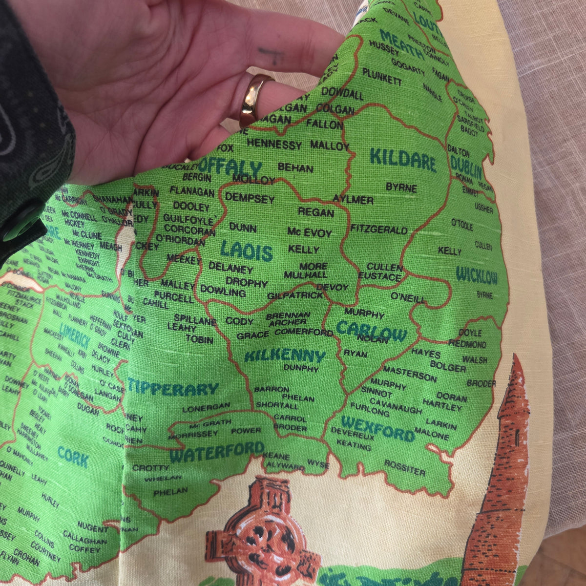 IRISH SURNAME BAG