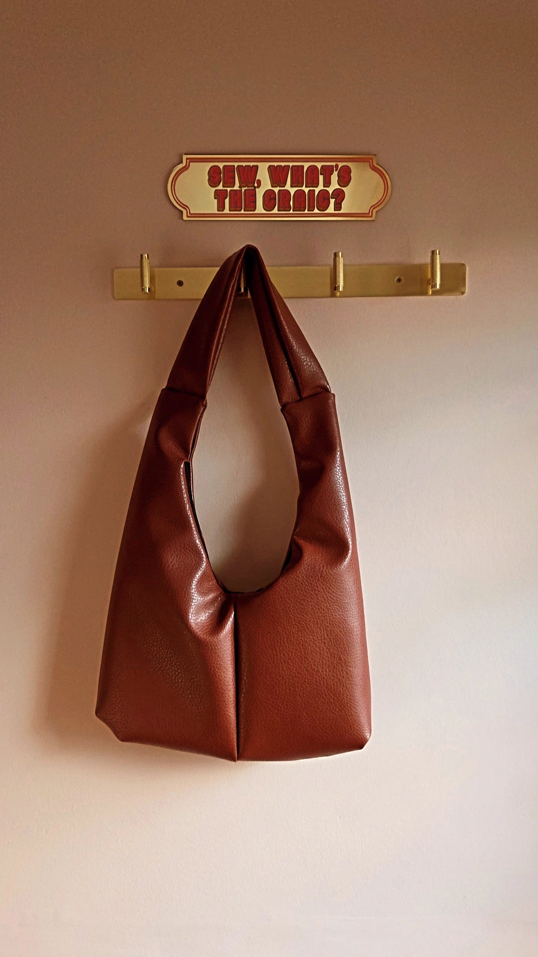 FAUX LEATHER BAG